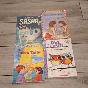 🍕 Scholastic Kids Book Set 🐠🍬🍿